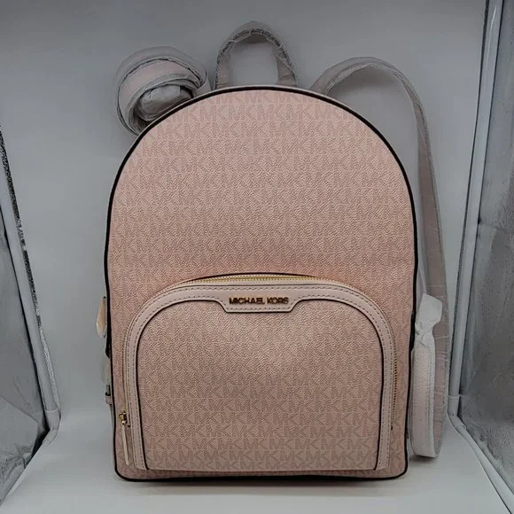 Michael kors jaycee Dark Powder blush backpack Michael Kors Womens Jaycee Logo Backpack 35S2G8TB7B-dkpwd  main image 3